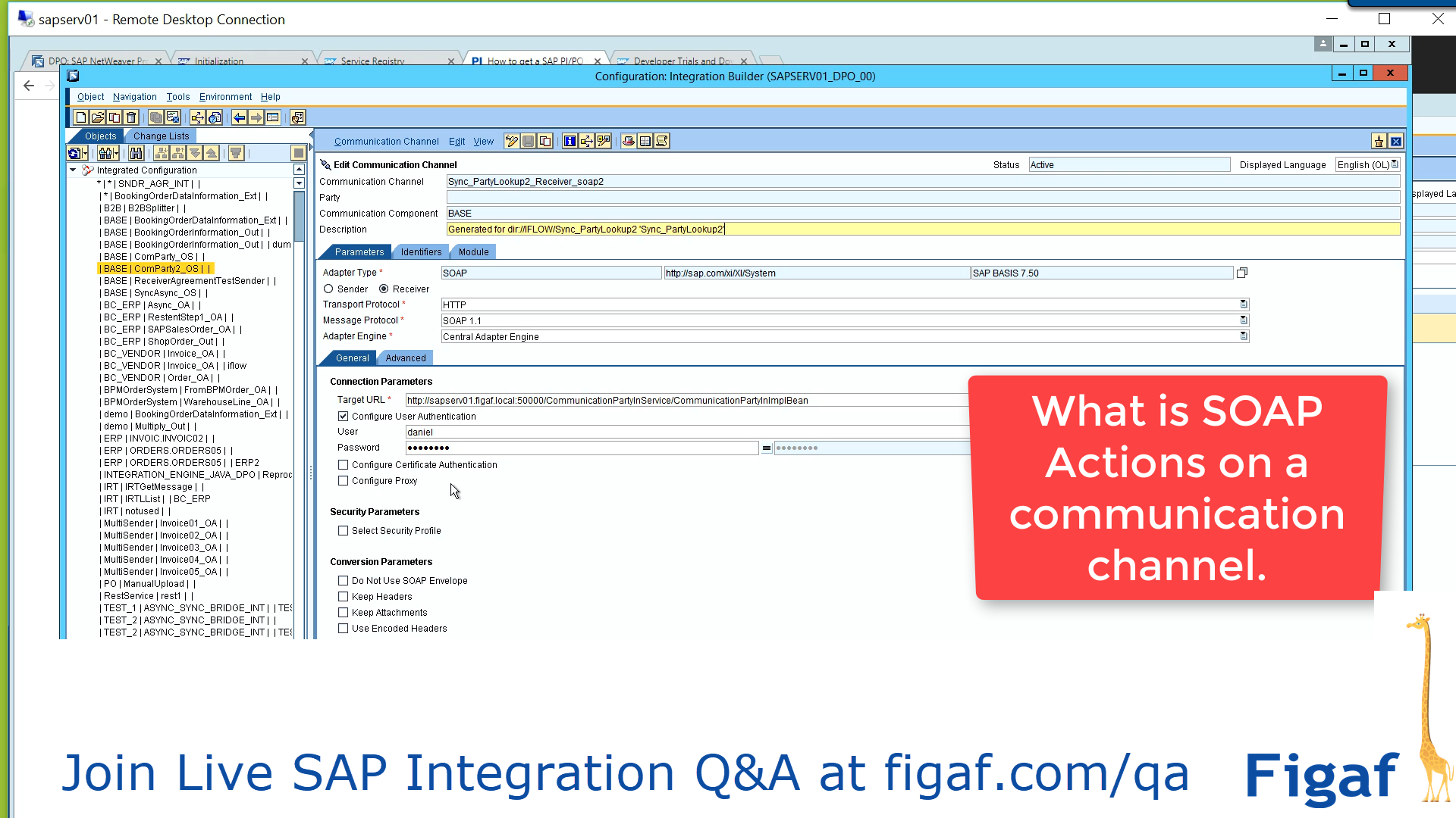 What Is SOAP Actions On A Communication Channel SAP PI Course